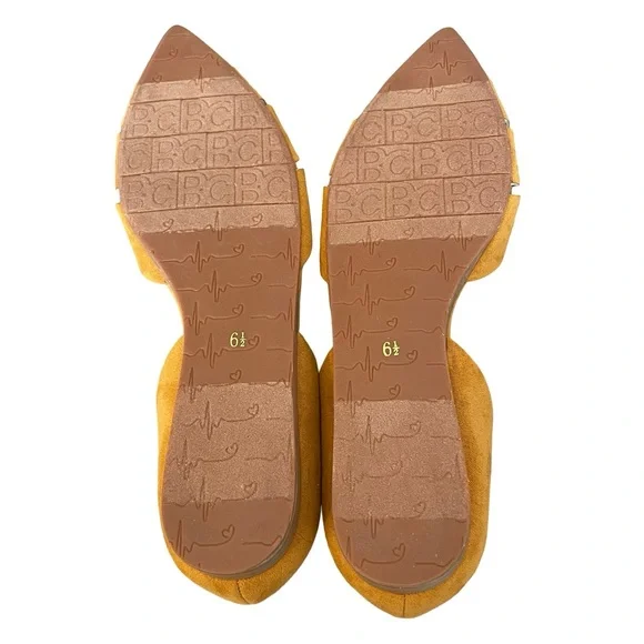 Born in California Yellow Slides Size 6.5 - Picture 6 of 7